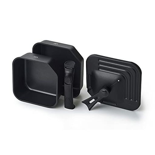 スマートフライパン SUTTO (スット) 4点セット 着脱式 IH対応 BK ドウシシャの通販は