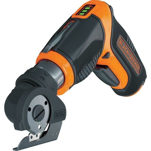 ブラックアンドデッカー(BLACK+DECKER) コードレス ドライバー マルチカッター 兼用 DIY 電動工具 締付工具 切断工具 手軽 角度可変 3.6V