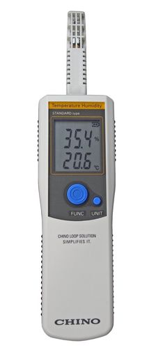 CHINO ハンディ形温湿度計 センサ一体形 HN‐EHSNの通販は