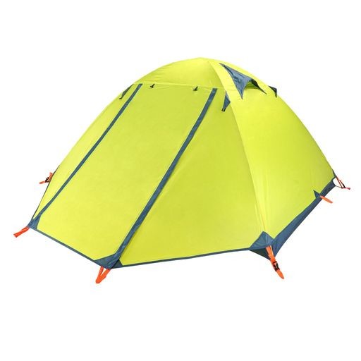 TRIWONDER 2人用 テント 4シーズン 山岳テント 軽量 防水 バックパック キャンプ ツーリング 登山 てんと 二重層 テント (グリーン - 2人