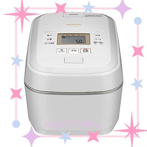 日立(HITACHI) 炊飯器 5.5合 圧力&スチームIH 蒸気カット RZ