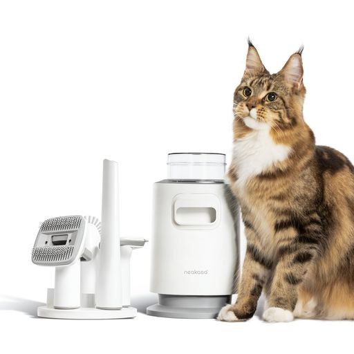 【猫・小型犬にぴったり】NEAKASA P0LITE ペット用ブラシセット グルーミング掃除機 強力吸引 4IN1多機能ペットの毛 掃除機 収納スタンド付き 抜け毛対策 ペット用品 抜け毛取りクリーナの通販は