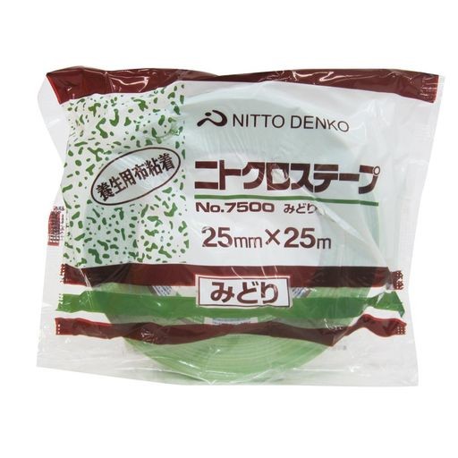 ニトクロステープ ＃7503 茶色 30ミリ 60巻入 日東電工 メーカー直送の 