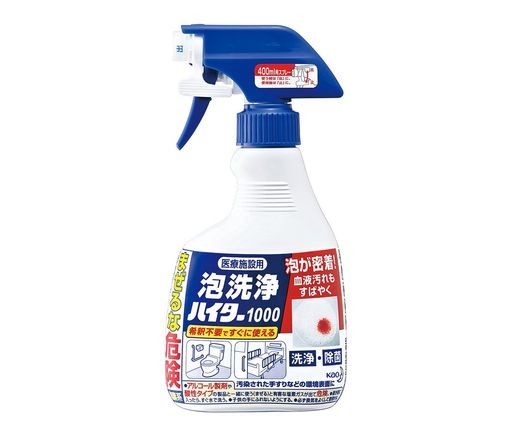 花王プロシリーズ 医療施設用 泡洗浄ハイター1000 400ML (花王