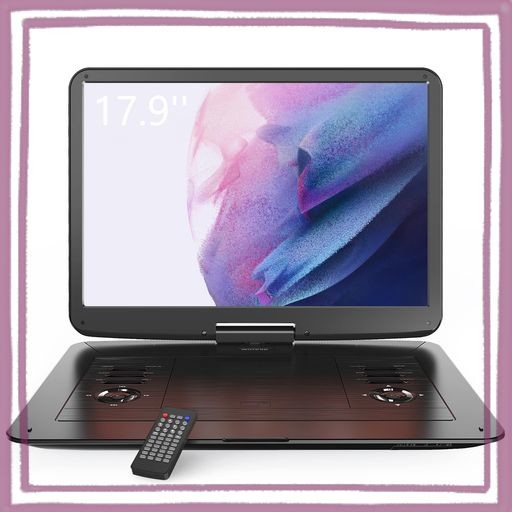 WONNIE ポータブルDVDプレーヤー 17.9型 液晶 15.4インチ大画面