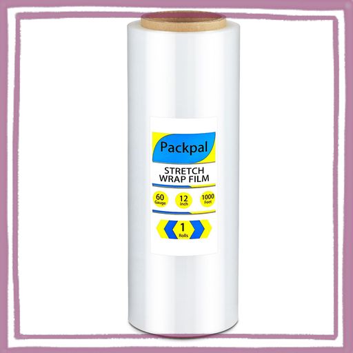 PACKPAL ストレッチフィルム 1本入 300MMX300M 厚さ20Μ 梱包材 梱包用ラップ ハンディラップ