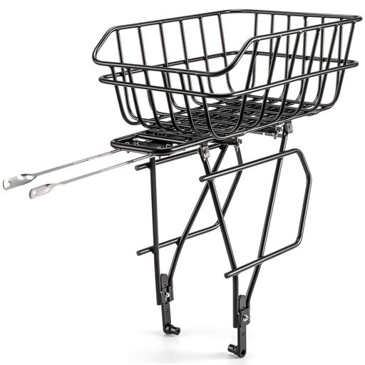 CXWXC 自転車 後ろカゴ リアキャリア 高耐久性 取付簡単 アルミ製 (CX