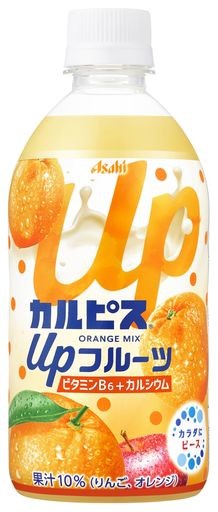 【送料無料】アサヒ飲料 カルピス UPフルーツ オレンジMIX 470ML×24本 [ビタミンB6] [カルシウム]