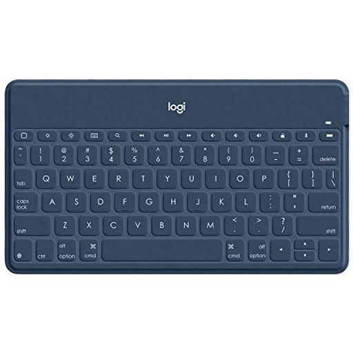 ロジクール KEYS TO GO ワイヤレス BLUETOOTH キーボード IK1042CB US配列 薄型 6MM 軽量 180G ワイヤレスキーボード IPHONE IPAD APPLE TV 充電式 第10世代 第9世代 対応 耐水 無線 の通販は