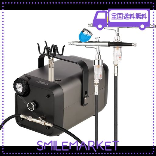 Anesty AHPBox 2in1 エアブラシ コンプレッサー 素早い色着替え 615rxtIz-vL.jpg_BO30,255,255,