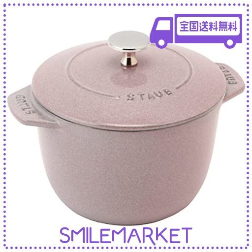 ストウブ(STAUB) 「 ラ ココット DE GOHAN シフォンローズ M 16CM 」 ご飯鍋 炊飯 2合 鋳物 ホーロー 鍋 炊飯器 【シリアルナンバー付き