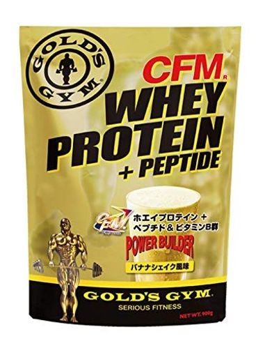 ゴールドジム(GOLD’S GYM) CFMホエイプロテイン バナナシェイク風味 900G