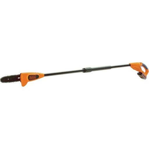 ブラックアンドデッカー(BLACK+DECKER) コードレス 高枝ポールチェーンソー 延長ポール 最大3M ガーデン ガーデニング 農業 園芸用機器 18V 2.0AH 保護メガネ、収納バッグ、エクステンションポ…