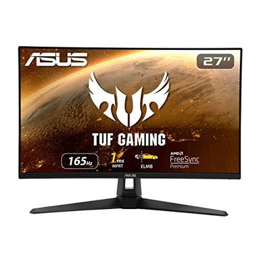 ASUS ゲーミングモニター 165HZ 27インチ モニター IPS フルHD 1MS HDMI1.4(X2) DSIPLAYPORT1.2 TUF GAMING VG279Q1A