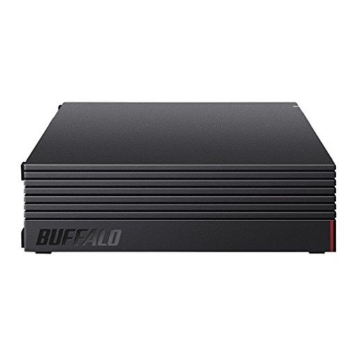 【AMAZON.CO.JP限定】バッファロー 外付けハードディスク 4TB テレビ録画/PC/PS4/4K対応 バッファロー製NASNETM対応 静音&コンパクト 日本製 故障予測 みまもり合図 HD-AD4U3の通販は