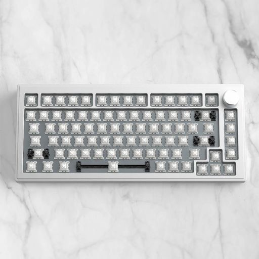 DRUNKDEER A75 ラピッドトリガー メカニカルキーボード TKL アルミニウムケース 有線磁気スイッチ コンパクト 82キー RGB キーキャップな