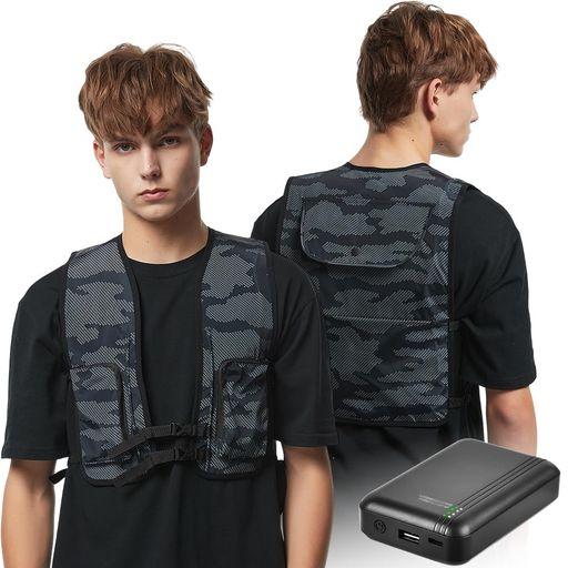 xoxu] 水循環ベスト 【2025業界革新 12V高出力 35時間連続稼働