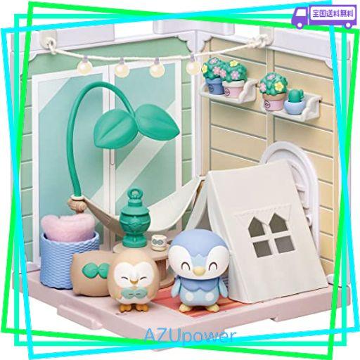 タカラトミー(TAKARA TOMY) ポケットモンスター ポケモン ポケピースハウス ベランピングテラス モクロー&ポッチャマ 男女子両用 人形（着せ替え）