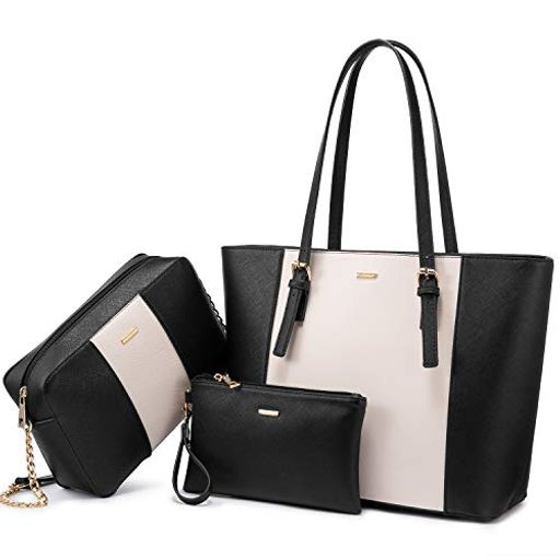 バッグ レディース トートバッグ ショルダーバッグ ハンドバッグ 通勤 鞄女性用 3点セット 切り替え色 底鋲 ビジネス 入学式 誕生日プの通販はau Pay マーケット Brightfuture