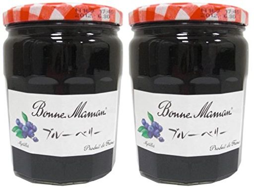 BONNE MAMAN ボンヌママン ブルーベリージャム 750G 2本セット
