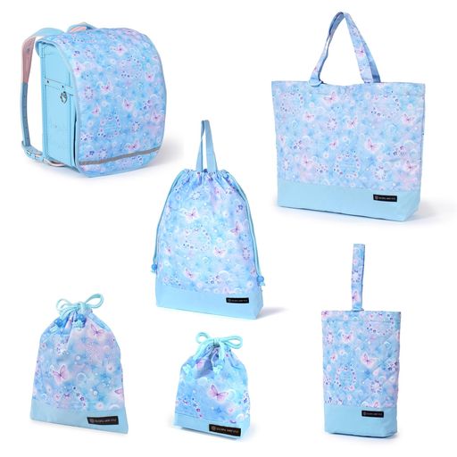 COLORFUL CANDY STYLE 入園入学6点セット レッスンバッグ キルティング(マチ付き) シューズケース 巾着 体操服袋 給食袋 コップ袋 小物入れ エプロン130-160 パステルバルーン 女の子 かわいい NT60… COLORFUL CANDY STYLE 入園入学6点セット レッスンバッグ キルティング