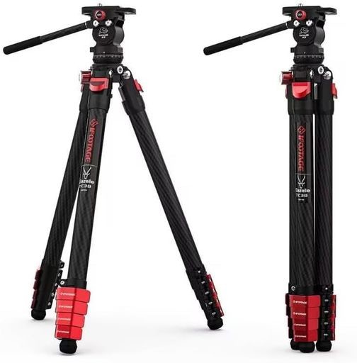 IFOOTAGE 三脚 TC3B、カメラ用カーボンファイバー三脚、クイックシュー カメラ三脚、139CM5段調節 360°自由ボール雲台 ウルトラポータブ