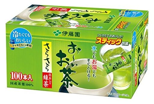 伊藤園 おーいお茶 抹茶入りさらさら緑茶 スティックタイプ 0.8G×100本