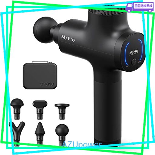 opove m3 pro マッサージガン　黒　筋膜リリースガン Amazon | opove M3 Pro 筋膜リリースガン プロも愛用 12mm振幅