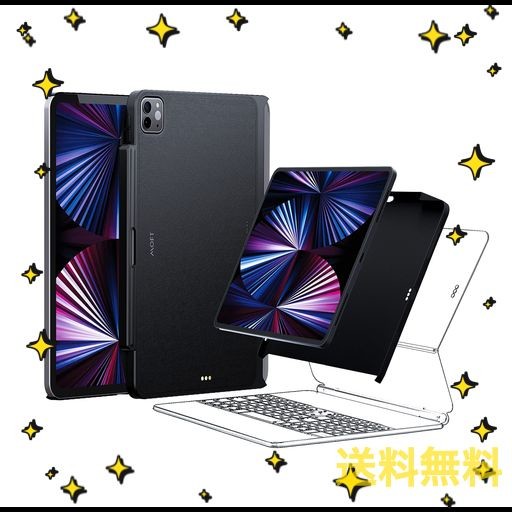 MOFT 【公式直営店】 IPAD PRO ケース 11インチ 保護カバー MAGIC KEYBOARD対応 APPLE PENCIL収納/充電/保護 マグネット付き 軽量設計 多