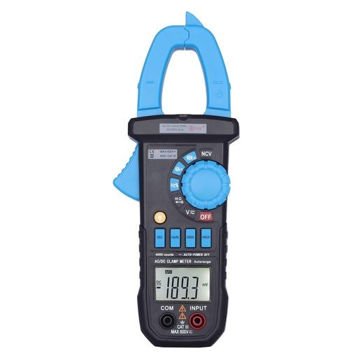 BSIDE ACM03 PLUS デジタルクランプメーター マルチメータ オート レンジ AC・DC電圧・電流/抵抗/周波数 /容量 テスター ブルーの通販は