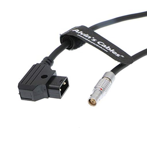 ALVIN’S CABLES 2ピンメスからDタップ電源ケーブル レッドコモドカメラ用