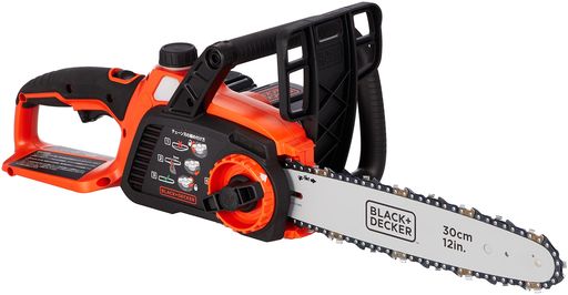 ブラックアンドデッカー(BLACK+DECKER) コードレス チェーンソー DIY 電動工具 切断工具 チェーン刃 交換 簡単 36V 2.0AH バッテリー付き GKC3630L