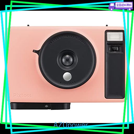 PIXTOSS (ピックトス) タカラトミー インスタントトイカメラ PEACH PINK チェキフィルム使用 TCC-05PK