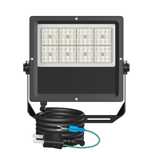 ANTSLIT 100W LED投光器、16000LM、6500K昼光色、高輝度、IP66防水!作業灯、外灯、工事用ライト、屋内外使用に最適!野外、看板灯、集魚灯、ガレージ、倉庫、駐車場に最適!の通販は