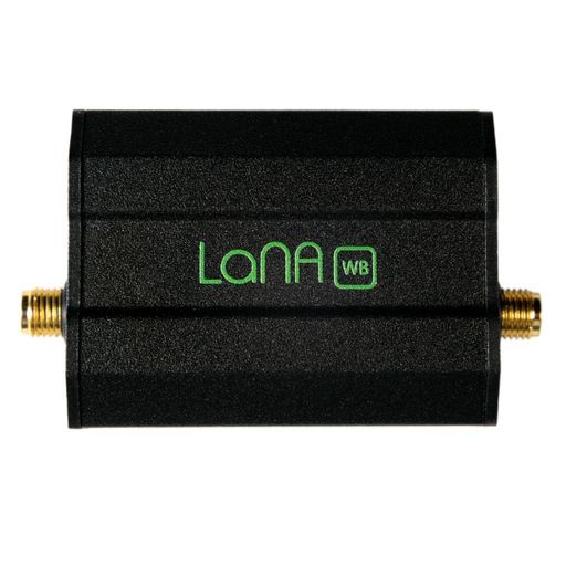 NOOELEC LANA WB - エンクロージャとアクセサリを備えた RF およびソフトウェア無線 (SDR) 用の超低ノイズ アンプ (LNA) モジュール。 BI