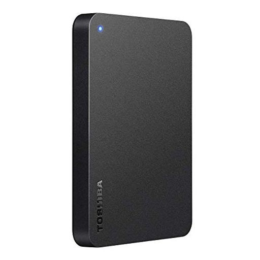 東芝 CANVIO 1TB USB3.2(GEN1)対応 ポータブルHDD PC/TV対応 バッファローサポート 国内メーカー 故障予測 外付け MAC ブラック HD-TPA1U