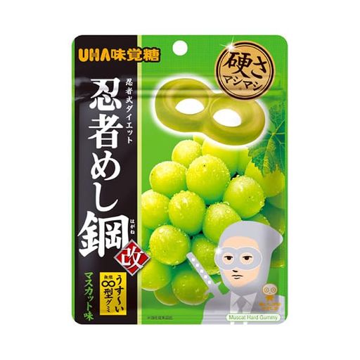 UHA味覚糖 忍者めし鋼 マスカット味 45G 10コ入り