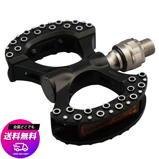 MKS(三ヶ島製作所) 自転車 ペダル LAMBDA EZY SUPERIOR (ラムダ イージー スーペリア) ブラック