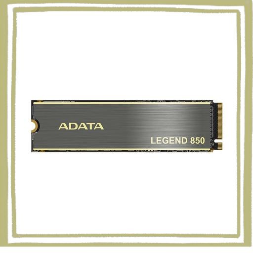 ADATA SSD 1TB PCIE GEN4X4 M.2 2280 LEGEND 850シリーズ ALEG-850-1TCS-EC