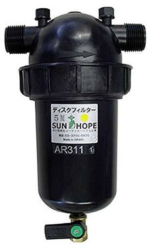 サンホープ ディスクフィルターAR311 AR311-080配管・排水設備