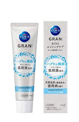 ピュオーラ GRAN いたわりハグキケア エアリーミント 90G 歯周病予防