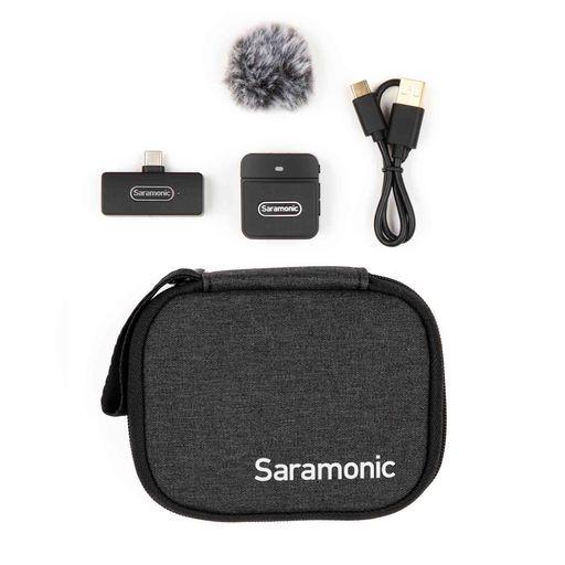 SARAMONIC サラモニック 2.4G超小型ワイヤレスマイクシステム(送信機×1