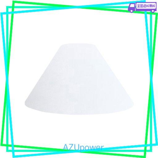 ランプ・シェード(LAMP-SHADE) ホルダー式 交換用ランプシェード 直径30CM 綿布 ホワイト H-30100