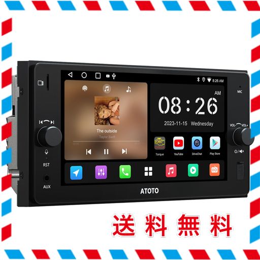 A5LTOYOTA トヨタ7インチ 2DIN ANDROIDナビ ディスプレイ