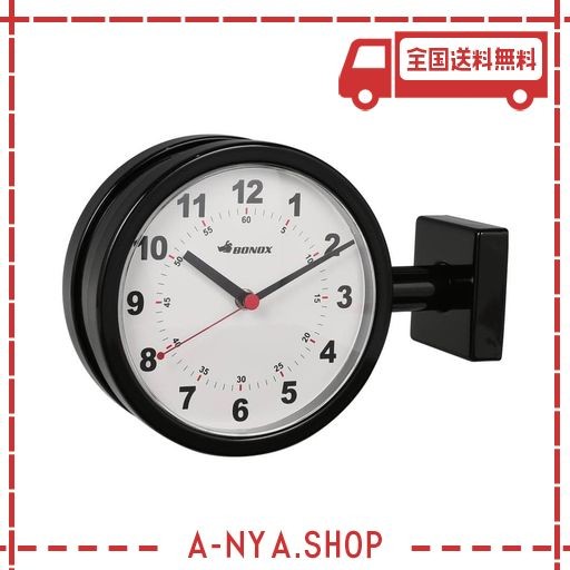 DULTON ONLINE SHOP | DOUBLE FACE CLOCK 170D BLACK(BLACK