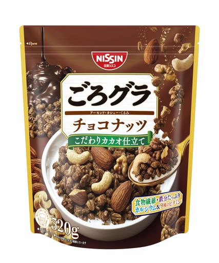 日清シスコ ごろグラ チョコナッツ 320G