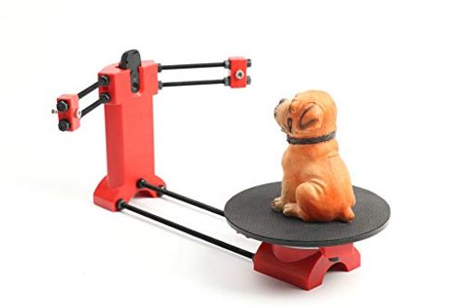 HE3D オープンソース DIY 3次元スキャナ3Dスキャナ 3Dプリンター用,赤の射出成形品の通販は 9,307円