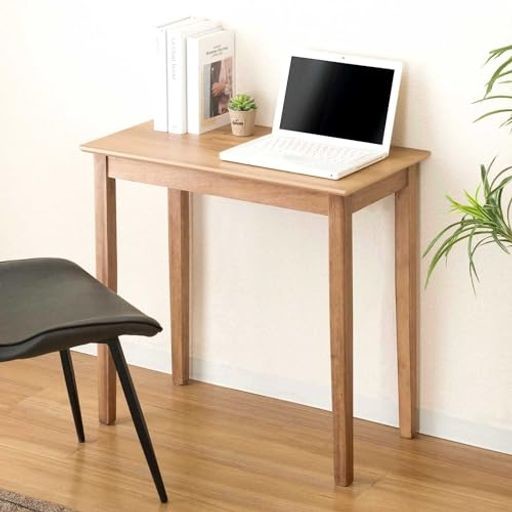 ドウシシャ パーソナルテーブル ダイニング デスク テーブル コンパクト 一人用 幅75CM 奥行40CM 高さ70CM ナチュラル ライトブラウン 木製 PT7540-NAの通販は