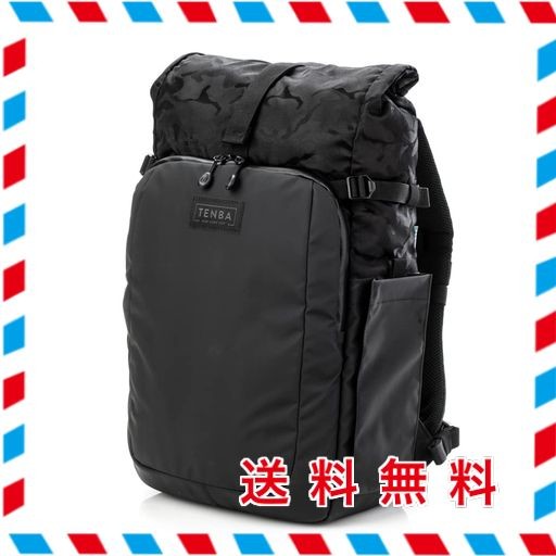 [エツミ] TENBA FULTON V2 BACKPACK テンバ フルトン V2 バックパック カメラバッグ V637-735 ブラック/ブラックカモフラージュ 14L