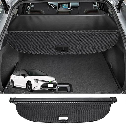 MIXSUPER トヨタ カローラ ツーリング トノカバー ロールシェード TOYOTA COROLLA TOURING SPORTS 2019年9月~ プライバシー保護 ラゲッジ収納 耐高温 車種専用設計 カバーカーテン 盗難防止 パーツ 荷室整理 の通販は